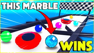 MARBLE Race Doesn't End Until This Marble Wins  Marble World