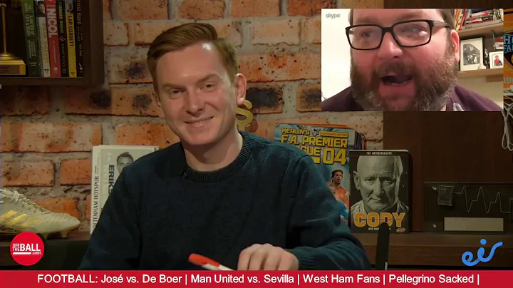 John Brewin on Mourinho vs de Boer, West Ham's woe...