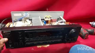 Reparación del amplificador SONY strd611 #reparacion #radio #electronica