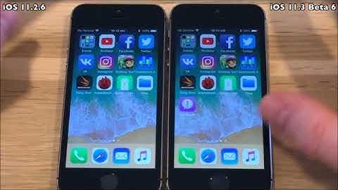 new releases ios 11.3 Beta 6 V/S ios 11.2.6 speed test