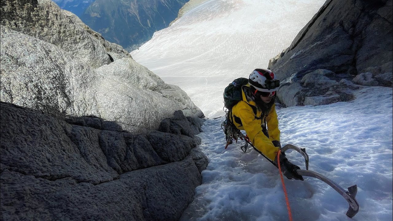 🇫🇷Chamonix vlog 4🏔Chéré Couloir-Tacul Triangle🏃🏻‍♀️UTMB🏃🏼‍♂️Katie Daily