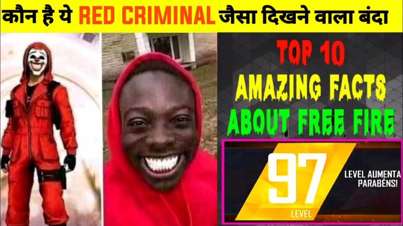 FACTS YOU DON'T KNOW ABOUT FREE FIRE || Top 10 amazing facts || Garena free fire