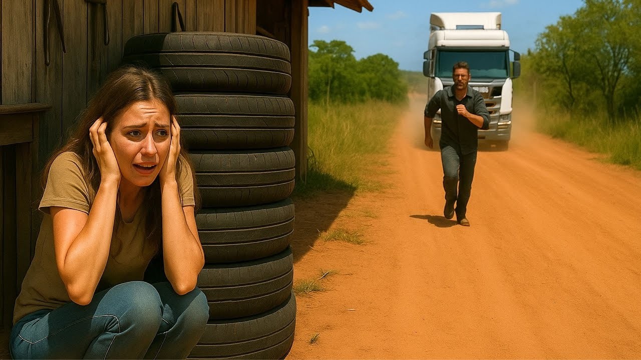 Caminero solitario encuentra a su hija HUYENDO del padrastro    entonces hace esto