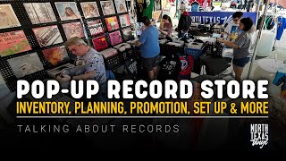 How To Sell Vinyl Records At A Local Festival | Talking About Records