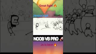 Full Java script vs html | code #coding #development #html #javascript #funny Update