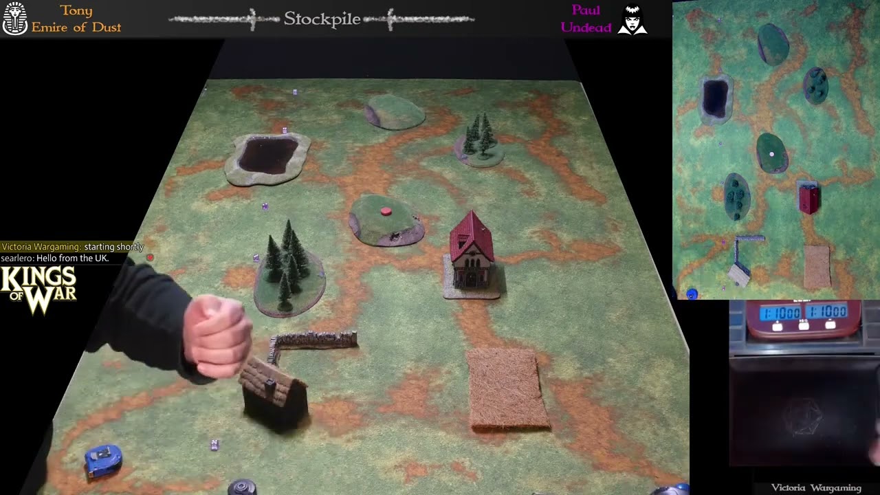 Kings of War 3.5 Edition - Empire of Dust vs Undead - Scenario Stockpile