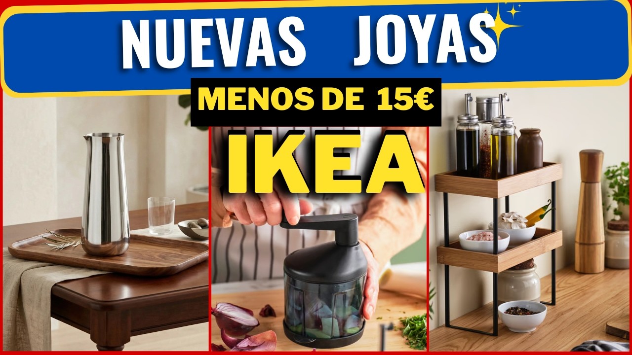 🔥IKEA  20 NUEVOS TESOROS  por menos de 15 euros que desearás tener😲2026