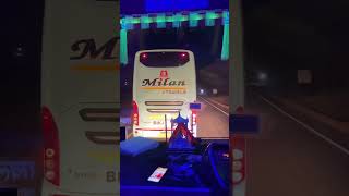 Rathore Travels bus overtake Milan travels volvo || jaipur-bikaner best bus rathore travels bikaner screenshot 1