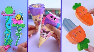 Paper craft/Easy craft ideas/ miniature craft / how to make /DIY/school project/Tonni art and craft