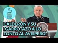 Calderón le pegó “un garrotazo a lo tonto al avispero”: AMLO en Michoacán
