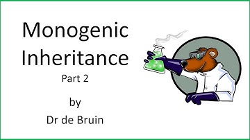 6.1.2 (Chapter 20) Monogenic inheritance - Part 2 (Multiple alleles, codominance and sex-linkage)