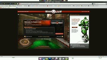 Quake Live FPS Game - Linux Mint 7