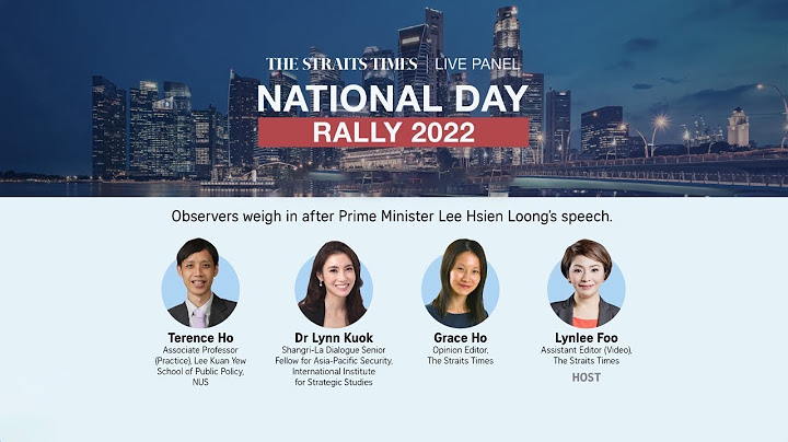 Live Panel | National Day Rally 2022: How will announcements affect you? | The Straits Times