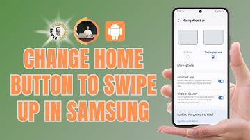 How to Change Home Button to Swipe Up in Samsung - (Detailed Tutorial)