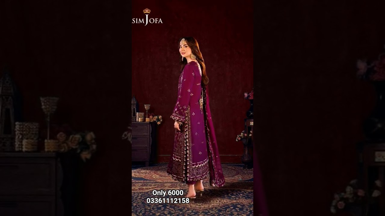 ✨ ASIM JOFA Replica ✨🔥 Chiffon Suit with Malai Trouser💎 Beautiful Sequence Work💰⚡ Grab it now 💥