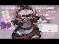 【🩵#ASMR】オノマトペ再挑戦【睡眠導入/Ear cleaning/Sleep/Thighs/heartbeat/blankets】