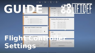 Liftoff Guide - Flight Controller Settings