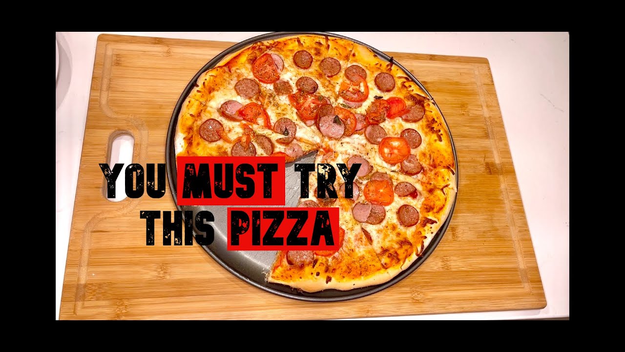 Homemade Pizza Recipe 🍕 | Easy Pizza Dough & Toppings at Home