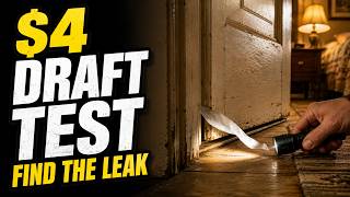 The $4 Draft Test That Shows Where Warm Air Escapes Your Home