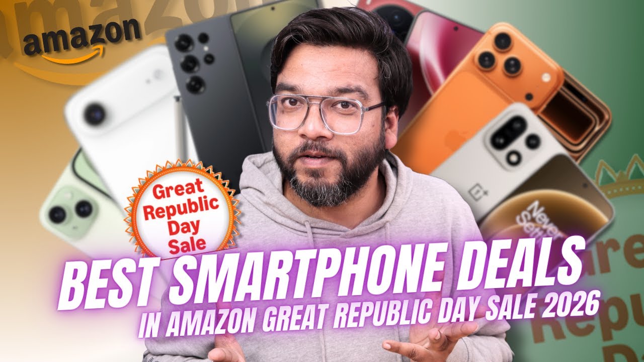 Best Smartphone Deals 🔥 Amazon Great Republic Day Sale 2026 | Top Phones at Lowest Prices!