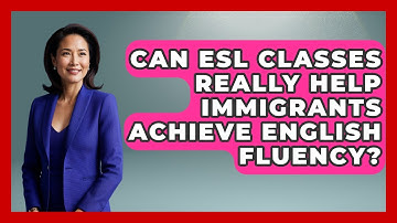 Can ESL Classes Really Help Immigrants Achieve English Fluency? - Middle East Migraters