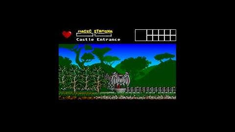 Amiga (1997-1998) - Prototype game: Reginald, the Unemployed Mage (Amiga 1200)