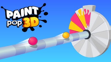 Paint Pop 3D 🎨🖍️🍥 All Levels Gameplay Android iOS