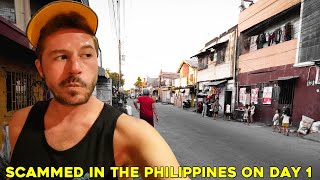 I Got Scammed on the first day in the Philippines! The Real Filipino Experience |NO TOURISTS HERE!🇵🇭