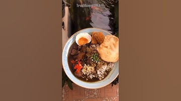 RAWON — The Legendary Black Soup from East Java! #shortsviral #shortvideo #shorts #viral#streetfood