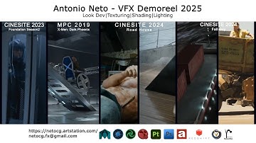 Antonio Neto - VFX Demoreel 2025