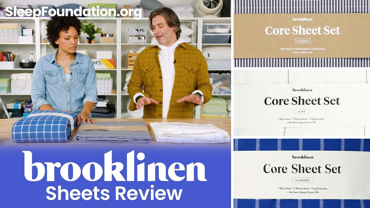 Brooklinen Sheet Sets Review - Luxurious and Affordable Sheets! - YouTube