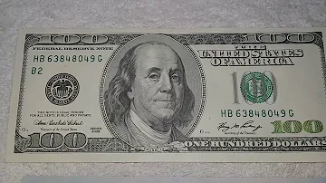 ¿Puedo utilizar un viejo billete de 100 dólares?