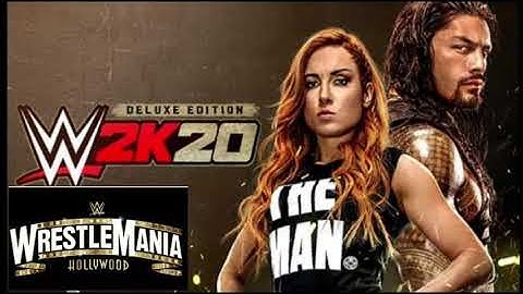 WR3D 2K20 wrestlemania Hollywood MOD link coming soon