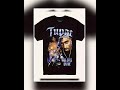 Men's Tupac Graphic Crew Neck T-Shirt