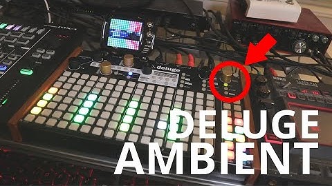 Minimal Ambient Sequencing // Synthstrom Deluge Demo