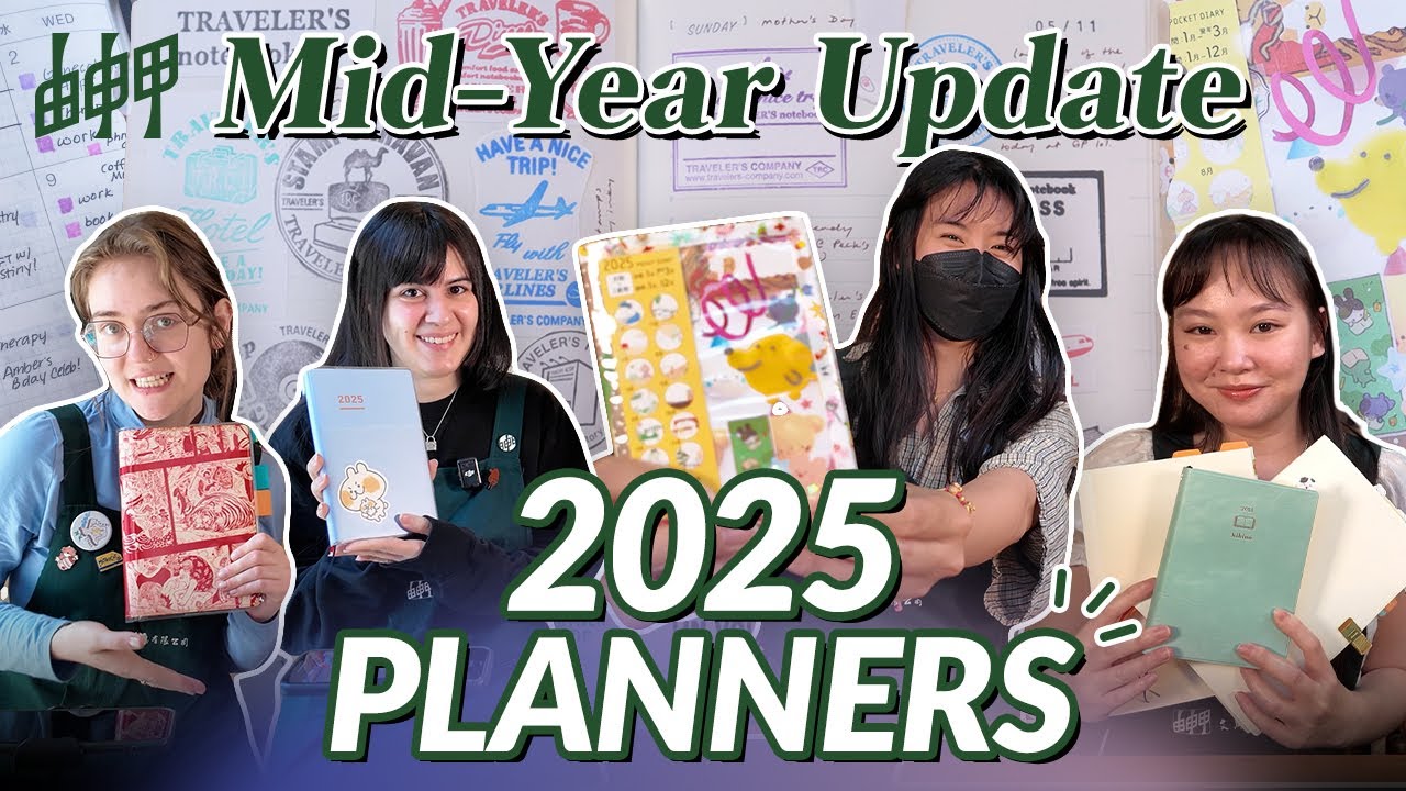 2025 Mid Year Planner Update / Techo Kaigi | Part 2: Evelyn, Laura