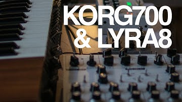 Improvising with the Korg700s, Lyra8, Shallow Water and the Microcosm.