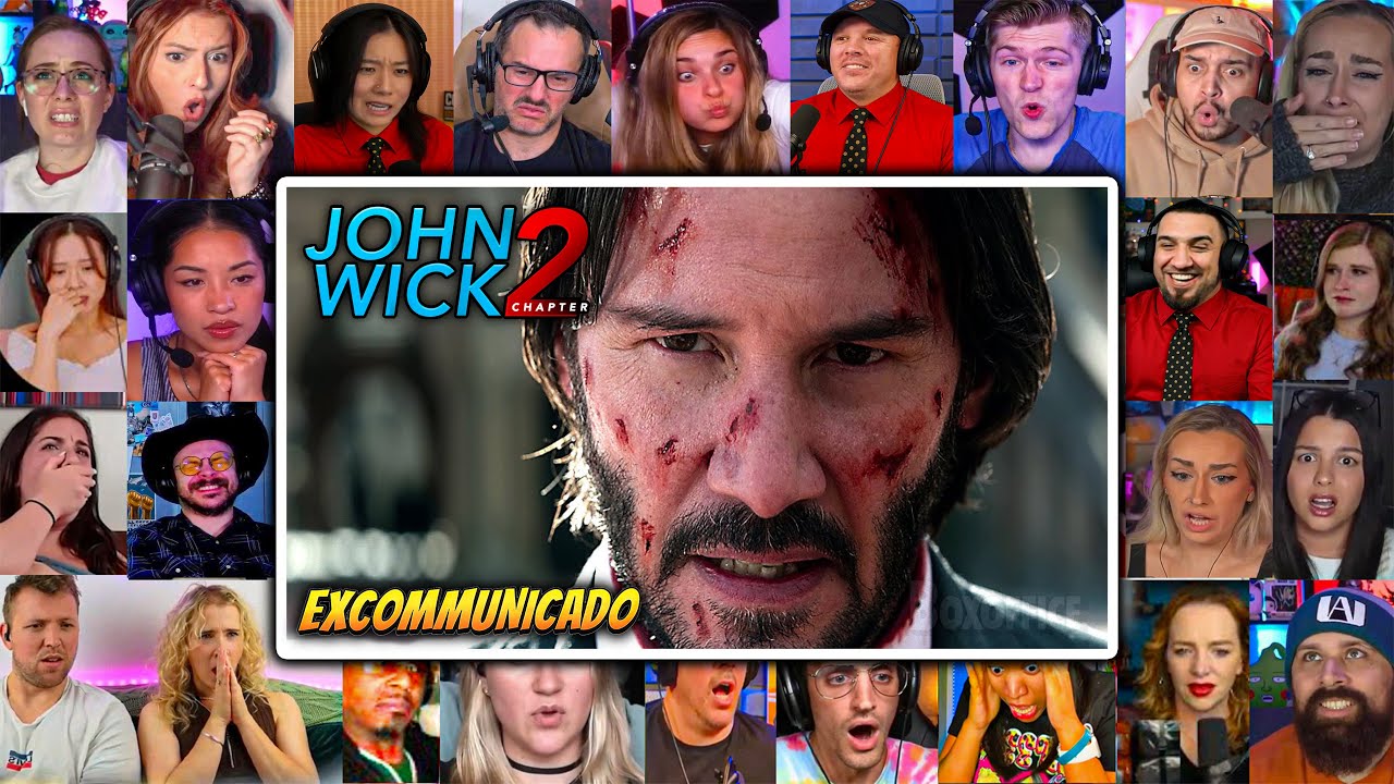 Top "EXCOMMUNICADO" Reactions | John Wick: Chapter 2 (2017) | Reaction Compilation
