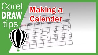 CorelDraw: The EASIEST Way to Make a Calendar