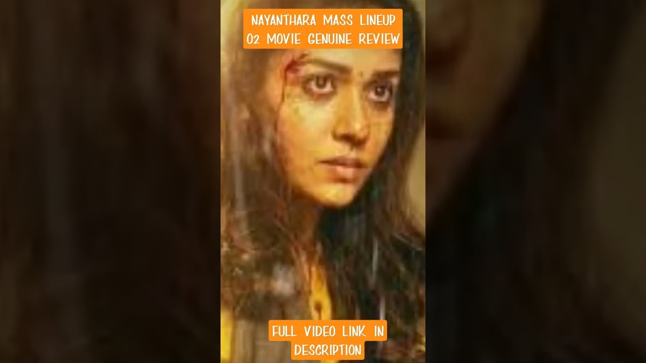 O2 MOVIE GENUINE REVIEW | NAYANTHARA CINEMA CLUB