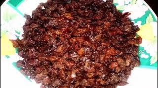 JINSI YA KUPIKA NYAMA YA NGAMIA/NYIR NYIR/CAMEL'S MEAT FRY