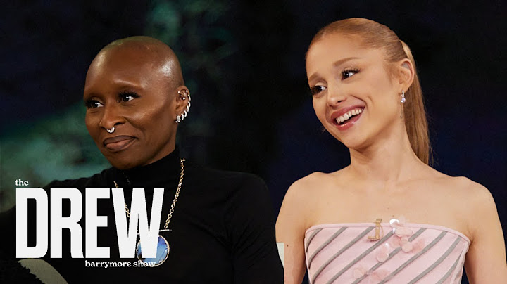 'Wicked' Stars Cynthia Erivo & Ariana Grande "Talked by Touching" While Filming | FULL INTERVIEW