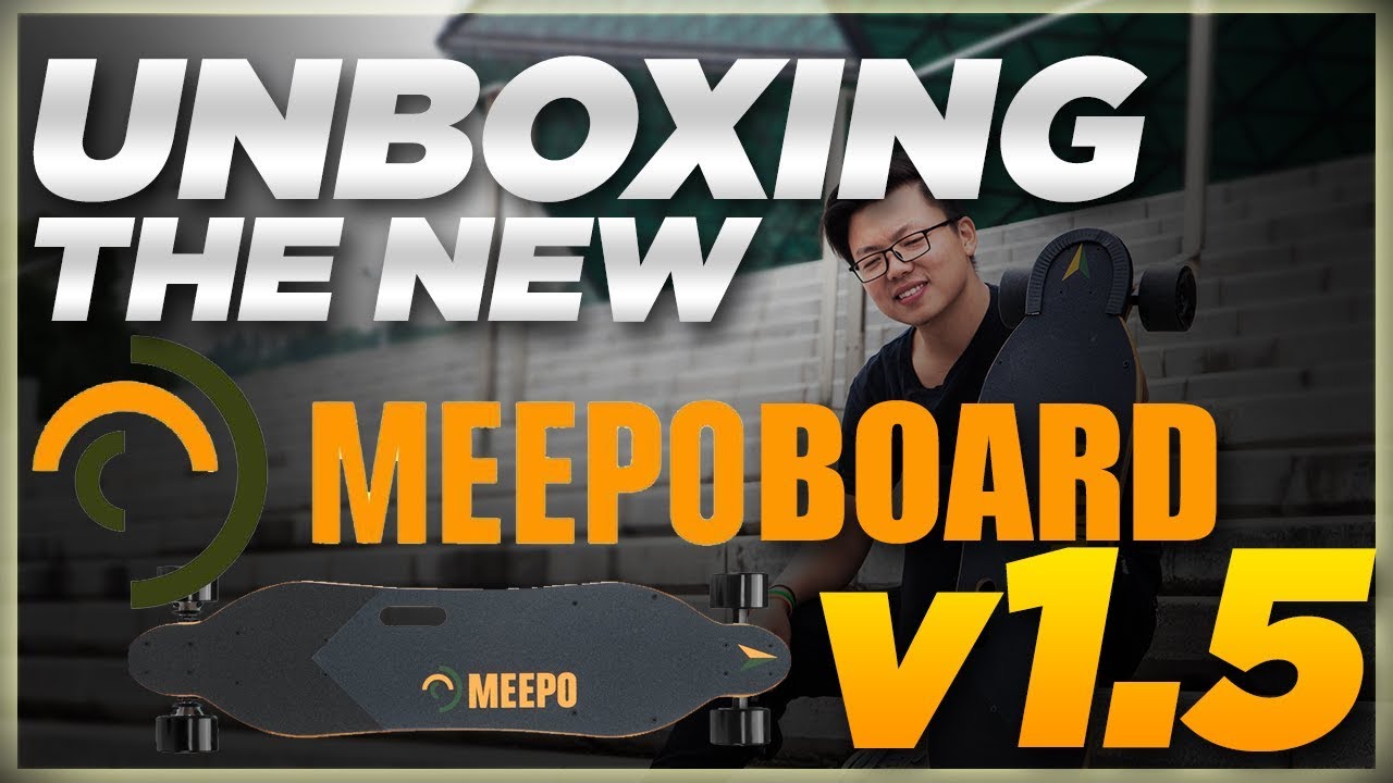 first Meepo Board V1.5 unbox in meepo factory YouTube