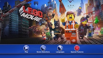 The Lego Movie 2014 DVD Menu Walkthrough