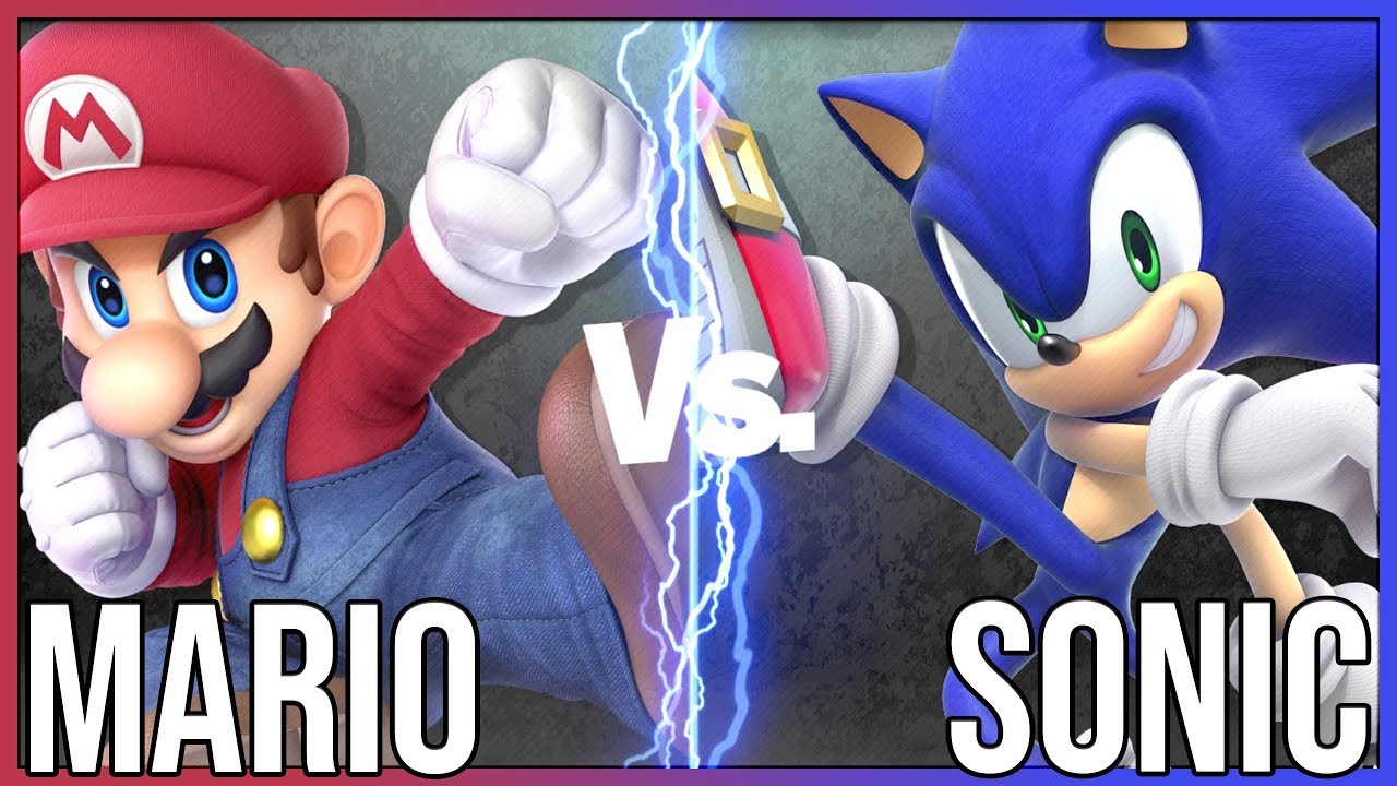 Mario Vs Sonic Super Smash Bros Ultimate 60fps Youtube 