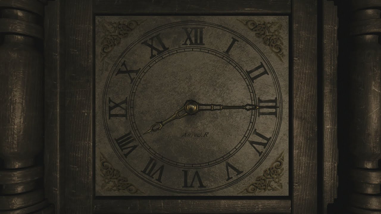 Resident Evil Zero Remastered How To Set Clock Time YouTube
