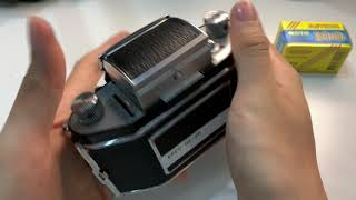 Kamera EXA Ihagee Dresden mit Objektiv Carl Zeiss Jena Tessar 2.8