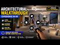 Architectural Walkthrough Experience in VR | Interactive Interior Visualization Before Construction