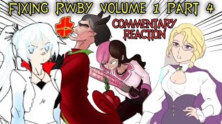 Team CFVY Mentors Team RWBY! | Fixing RWBY Vol 1 Part 4 Reaction Commentary