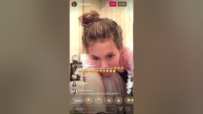 Iris Apatow, Instagram Live Stream, 11 May 2020